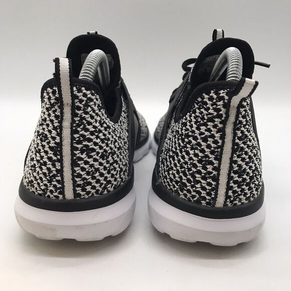 Champion SpeedKnit Sneakers Women's 11  Running Shoe Black White Lace Up Trainer - Picture 4 of 9